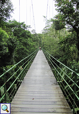 Die Stone Bridge (Stone-Brücke) führt über den Río Sarapiquí, sie ist benannt nach dem inzwischen verstorbenen Forscher Dr. Donald E. Stone