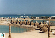 Hotelstrand am Roten Meer
