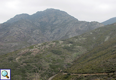 Berge im Naturpark l'Albera