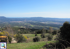 Blick auf den Parc Natural de Montnegre-Corredor