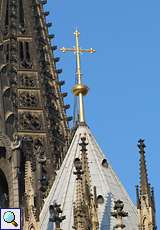 Kreuz auf dem Kölner Dom