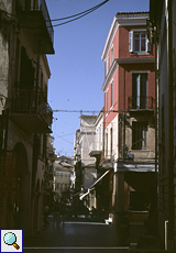 Gasse in Korfu-Stadt