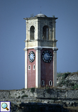 Turm auf dem Gelände der Alten Festung in Kérkyra
