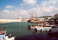 Der venezianische Hafen von Réthimnon