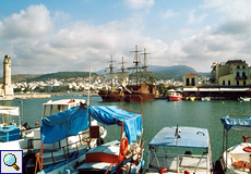 Blick über den venezianischen Hafen von Réthimnon
