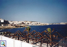 Blick auf Buġibba