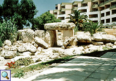 Der Tempel in Buġibba