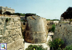 Die Stadtmauern von Valletta