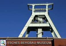 Der Förderturm des Deutschen Bergbau-Museums