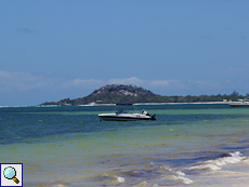 Von Grand Anse aus kann man die Insel Cousin sehen, die ein Naturreservat ist