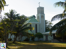 Die katholische Kirche St. Joseph in Grand Anse