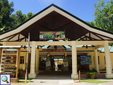 Besucherzentrum am Eingang des Vallée de Mai