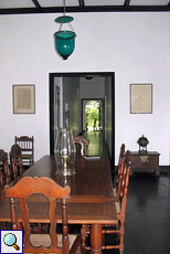 Antike Möbel im Haus auf dem Anwesen Brief Garden