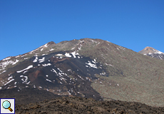 Der Pico Viejo mit dem Teide-Gipfel im Hintergrund