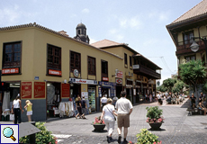 Die Calle Quintana in Puerto de la Cruz